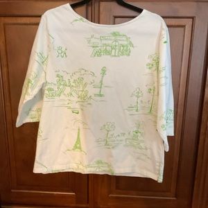 Sag Harbor size L toile top- Final Price!!!